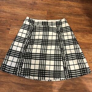 Plaid LOFT a-line skirt !